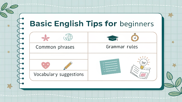 Basic English Tips for Beginners